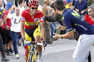 Alberto Contador on stage 20 of the 2014 Tour of Spain