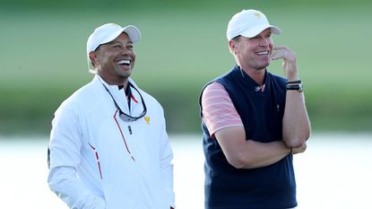 Tiger Woods reacts to Americas Dominant Ryder Cup Win