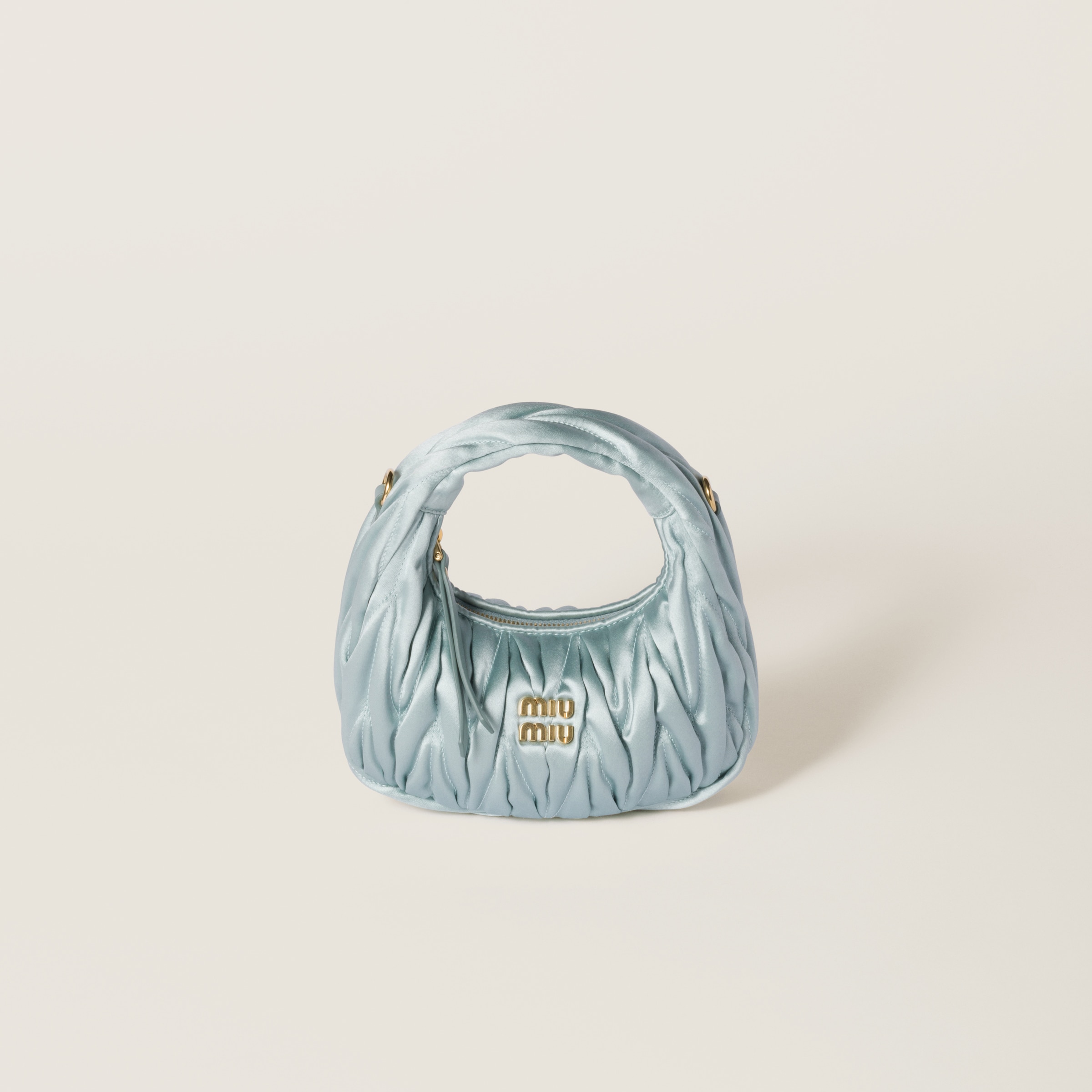 Wander Matelass&eacute; Satin Mini-Bag