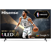 Hisense 55” U6K Mini-LED 4K TV: was $579 now $399 @ Best BuyPrice check: $399 @ Amazon