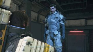 Death Stranding 2 Bokka prepper hologram