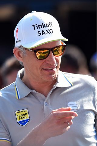 Tinkoff-Saxo boss Igor Tinkov at the race