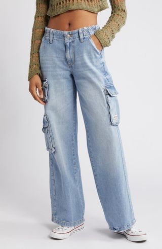 Y2k Low Rise Cargo Jeans