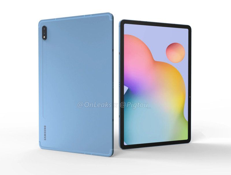 Samsung Galaxy Tab S7 Cad Render