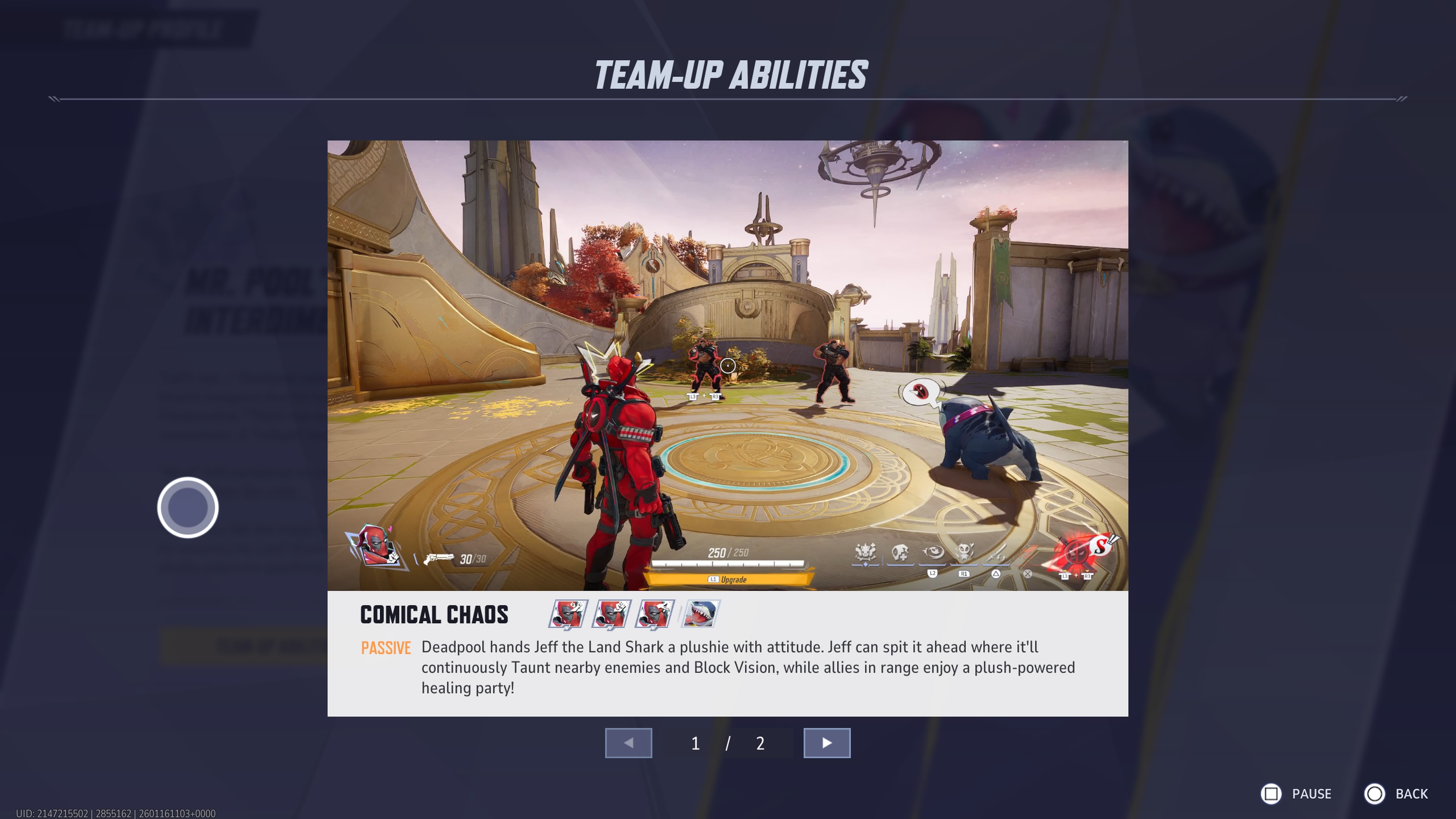 Дэдпул и Джефф Сухопутная акула объединяются, подробно в игре