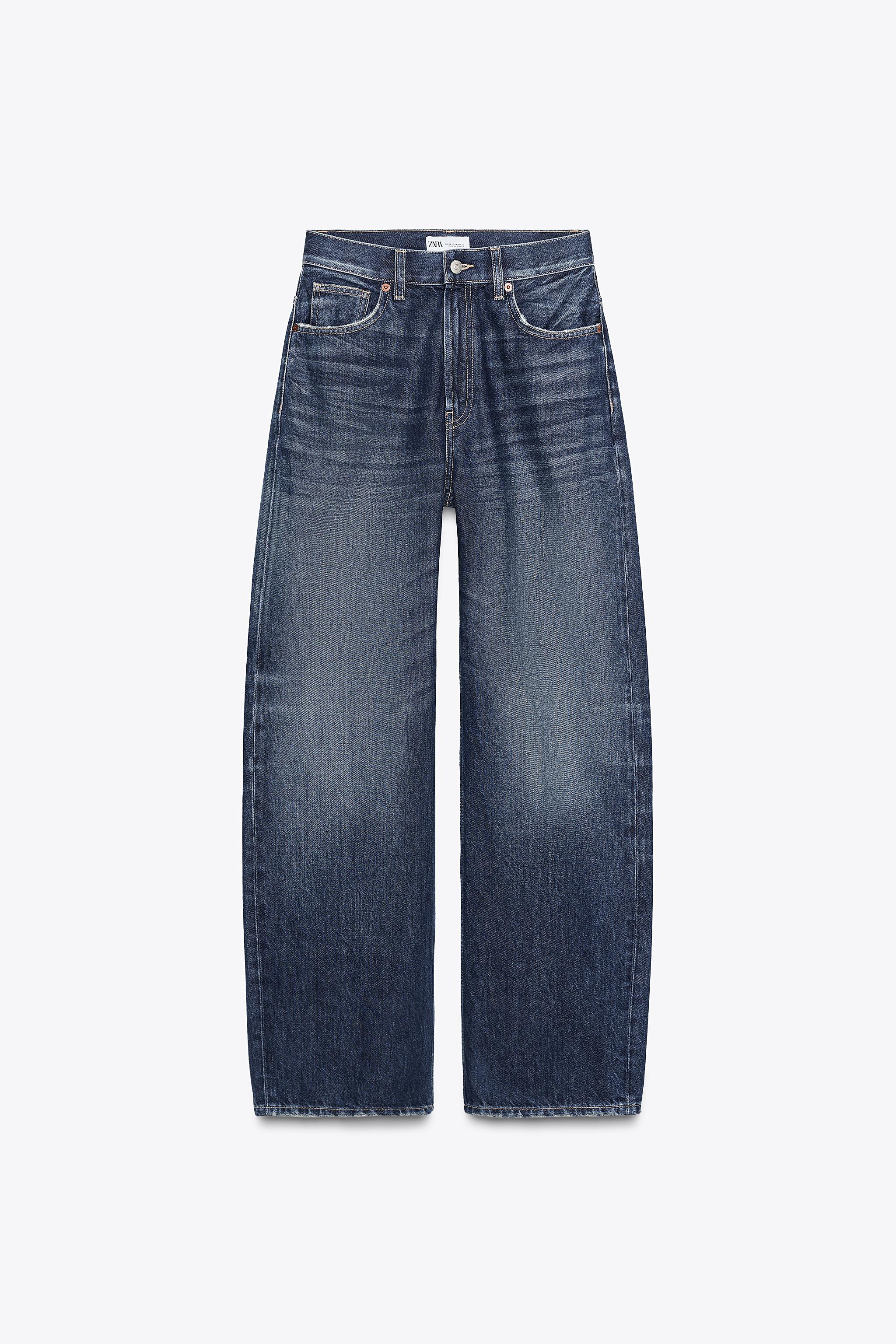 Trf Straight Wide High-Waist Jeans