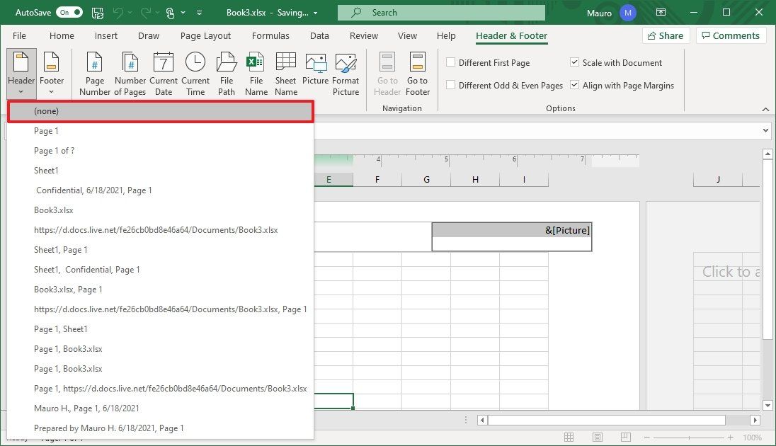 How to add a header and footer in Excel | Windows Central