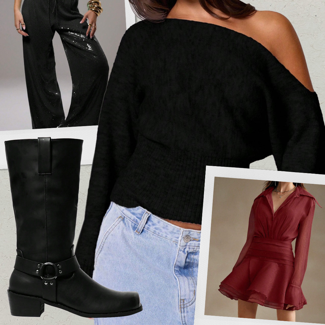 Collage Image of Affordable Holiday Clothing Gifts From SHEIN