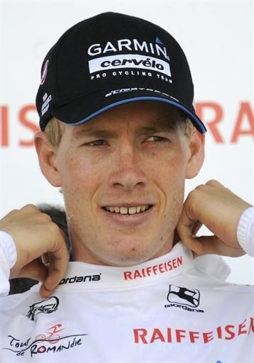 Andrew Talansky (Garmin-Cerv&eacute;lo) won the best young rider classification at the Tour de Romandie.
