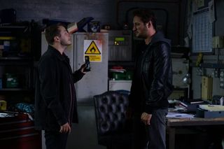 EastEnders Ben Mitchell and Martin Fowler clash