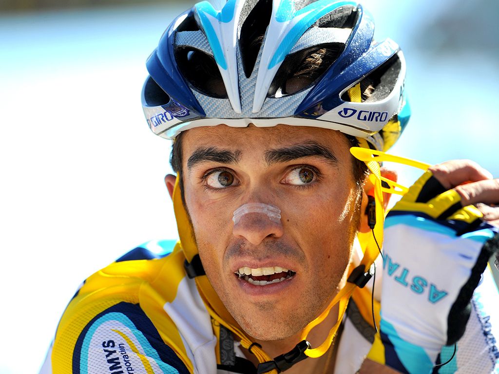 Contador finished third in the 2009 Dauphine