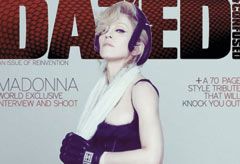 Madonna on the cover of Dazed and Confused