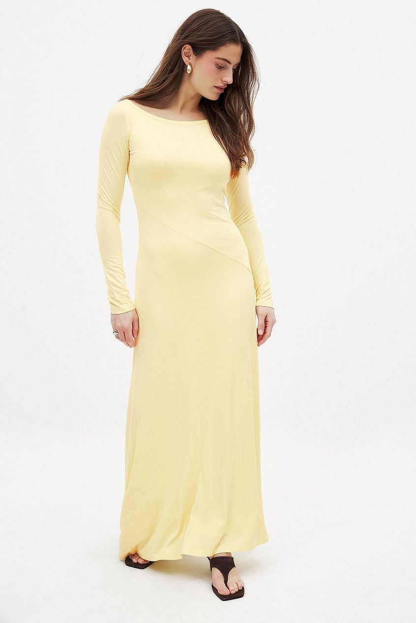 Larissa Mills x NA-KD, Jersey Maxi Dress