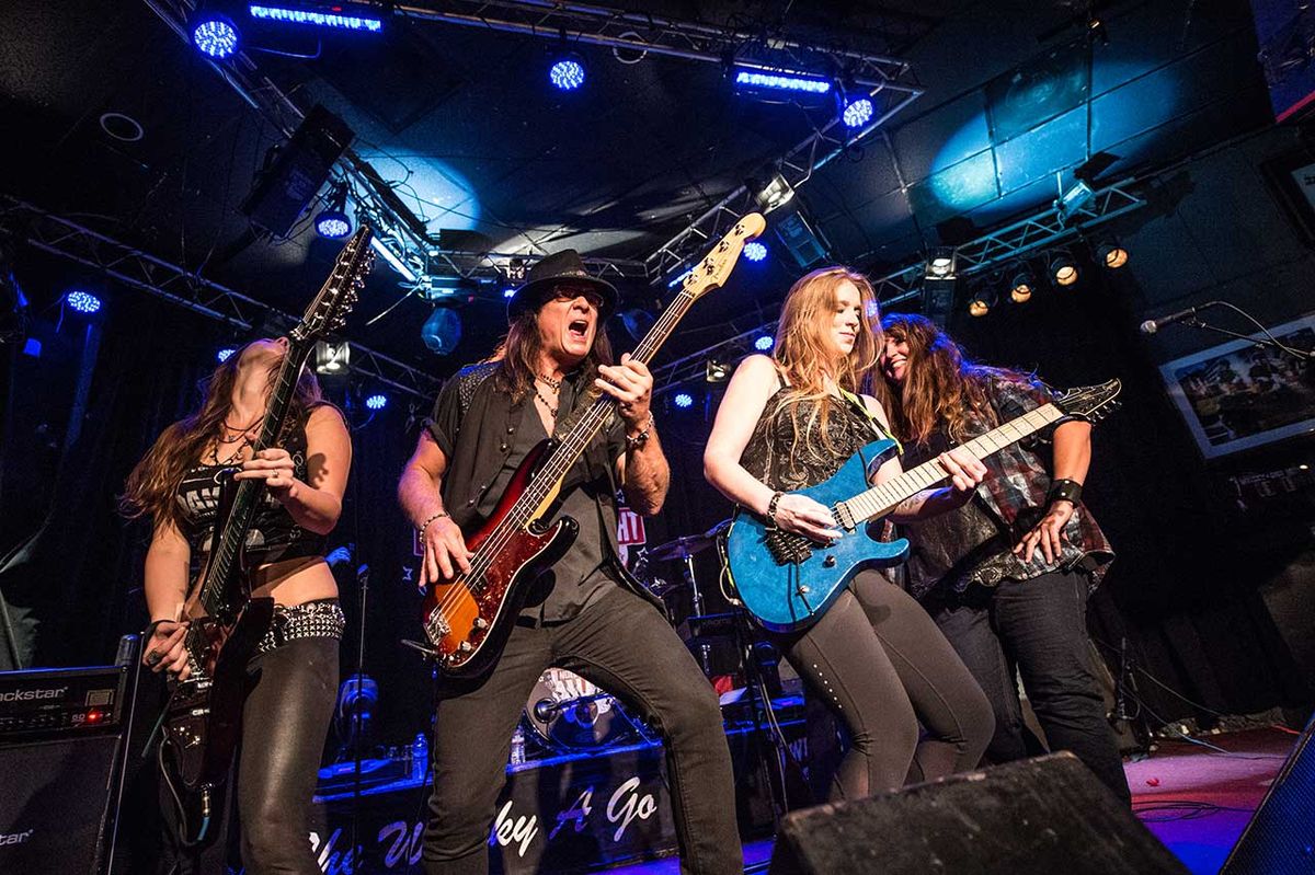 The Iron Maidens with Chuck Wright