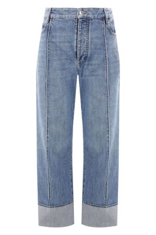 Bottega Veneta wide-leg cropped jeans