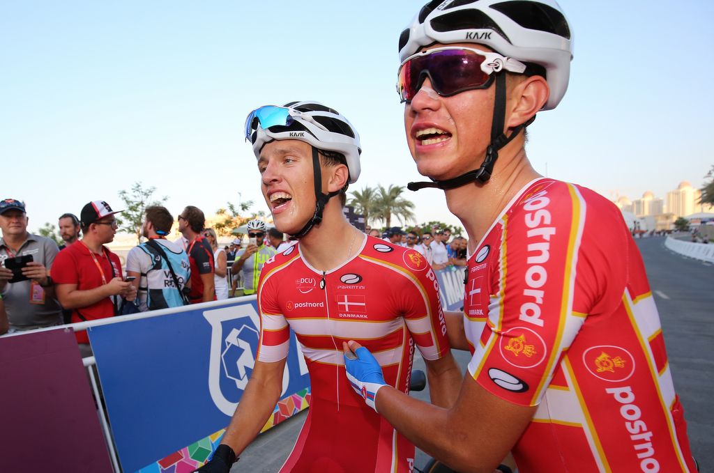 Jakob Egholm and teammate Andreas Kron (Denmark)
