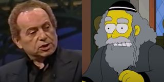 Jackie Mason and Rabbi Hyman Krustofsky