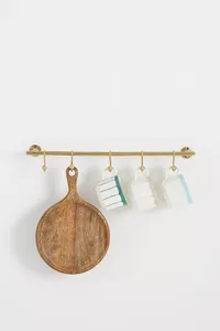 Anthropologie Aldina Fluted Kitchen Utensil Rack