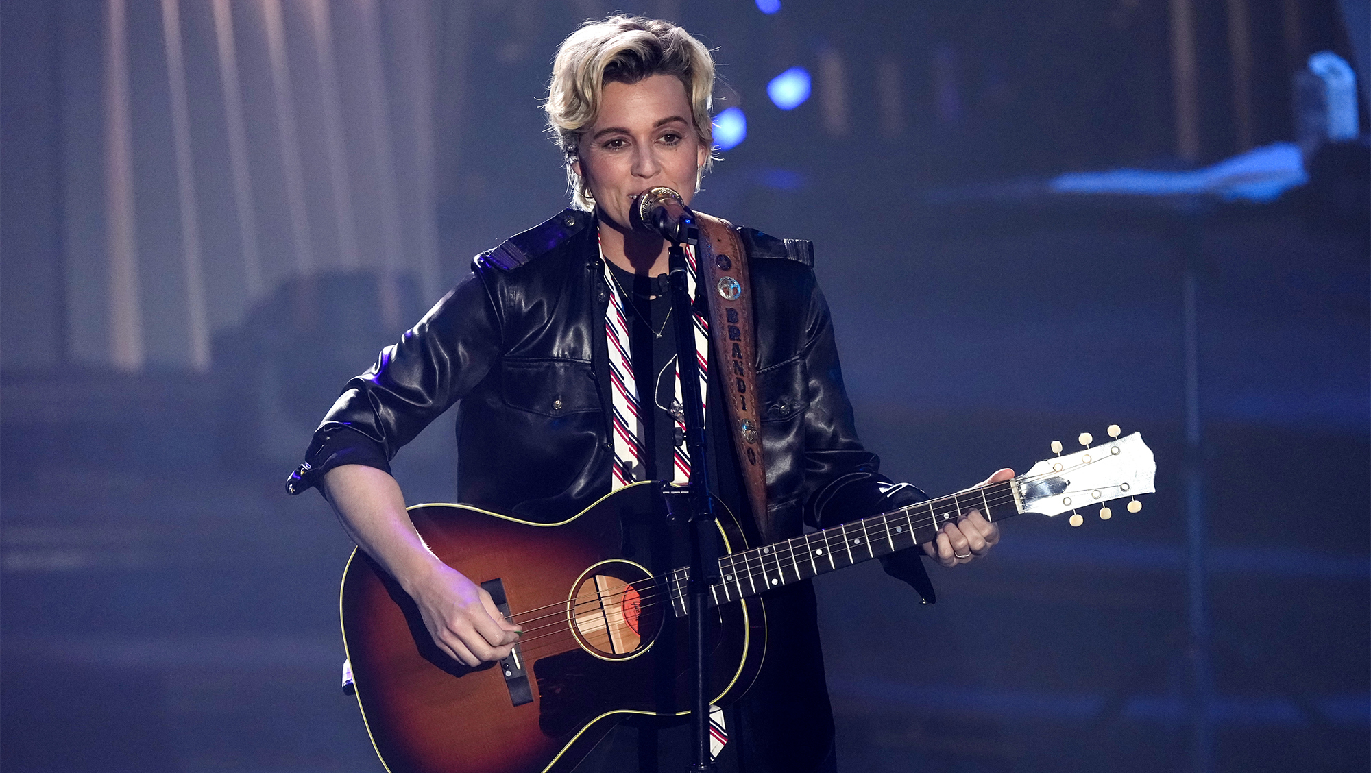 Brandi Carlile performs onstage at the 55th Annual Songwriters Hall of Fame Induction and Awards Gala held at the Marriott Marquis Hotel on June 11, 2026 in New York, New York.