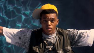 Jabari Banks in the teaser for Bel-Air.