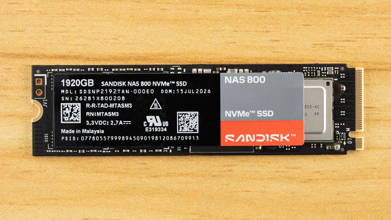 Sandisk NAS 800 1.92TB SSD