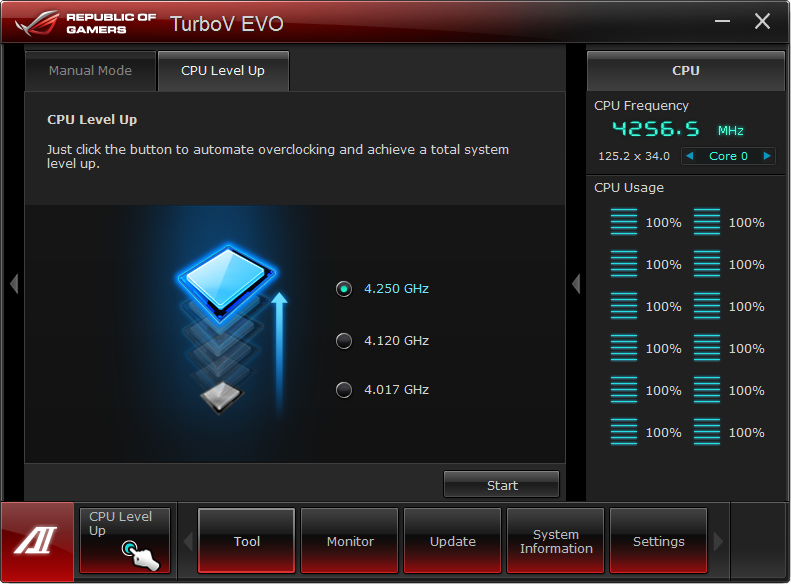 Rampage IV Extreme Software Overclocking Overclocking Asus Rampage