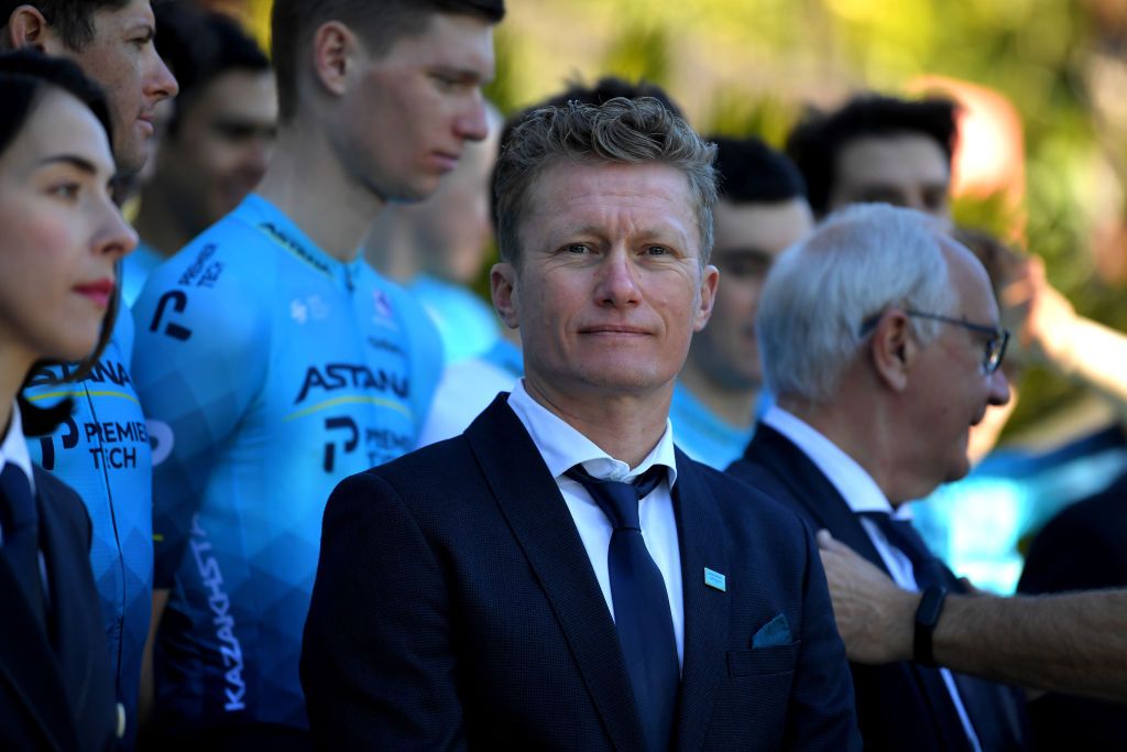 Astana team manager Alexander Vinokourov