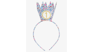 JoJo Maman Bébé Birthday Crown Hair Band - one of the best hair accessories for girls