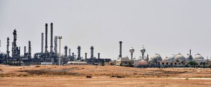 Saudi Arabia's main oil processing facility