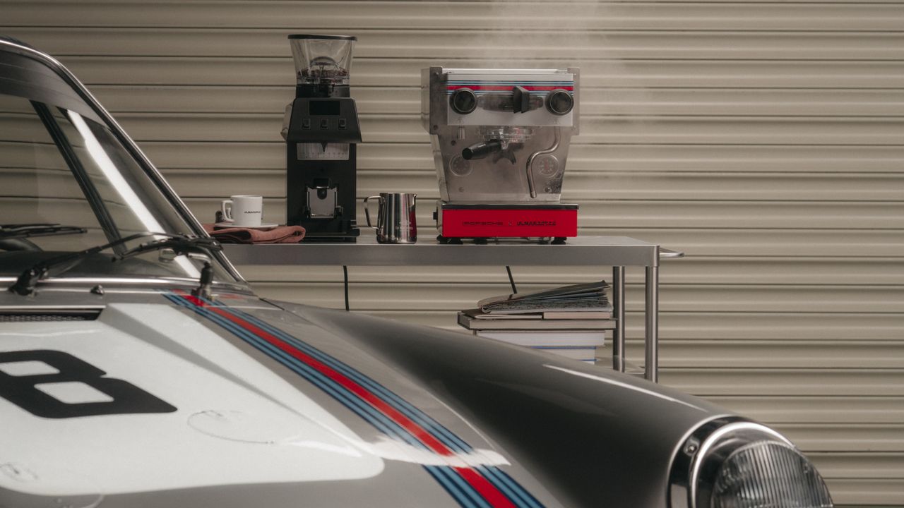 Limited edition Porsche / La Marzocco espresso machine