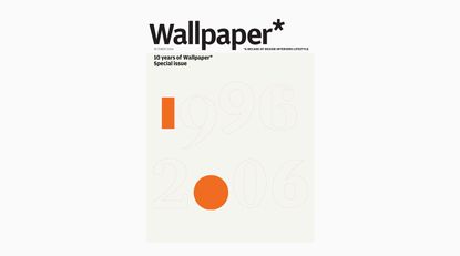 cover of wallpaper tenth anniversary issue