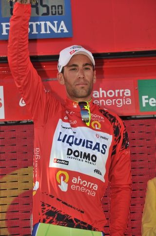Vincenzo Nibali leads, Vuelta a Espana 2010, stage 14