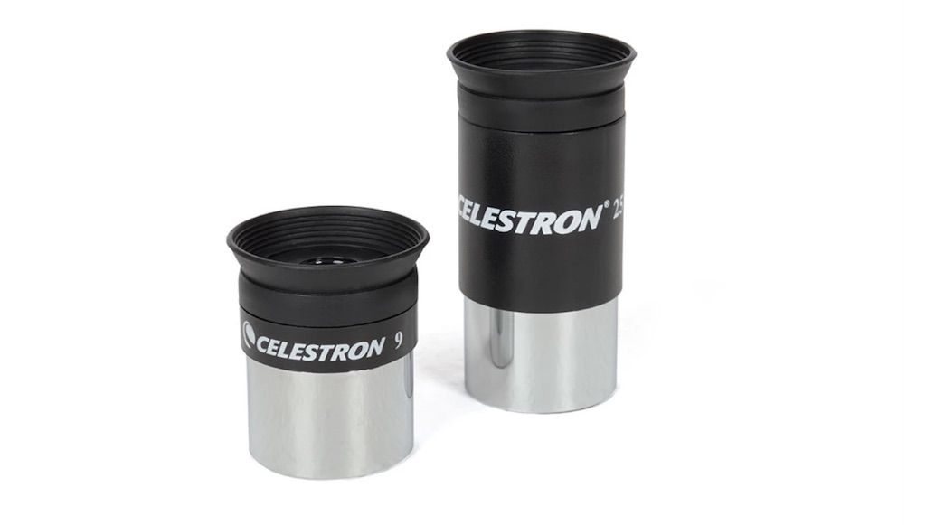 A press shot of the Celestron NexStar 127 SLT's eyepieces