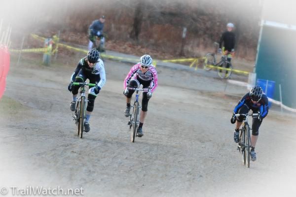 Laura Van Gilder (C3 Athletes Serving Athletes) rarely loses a field sprint