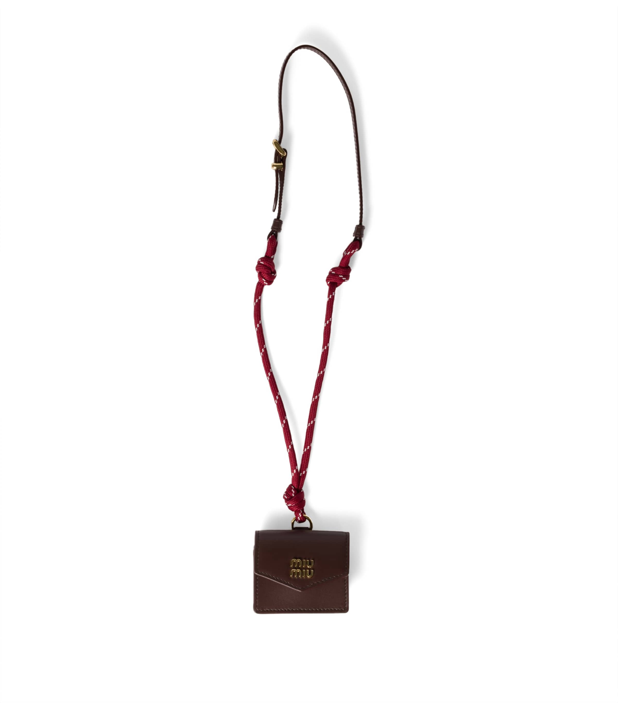 Miu Miu Leather-Cord Bag Charm