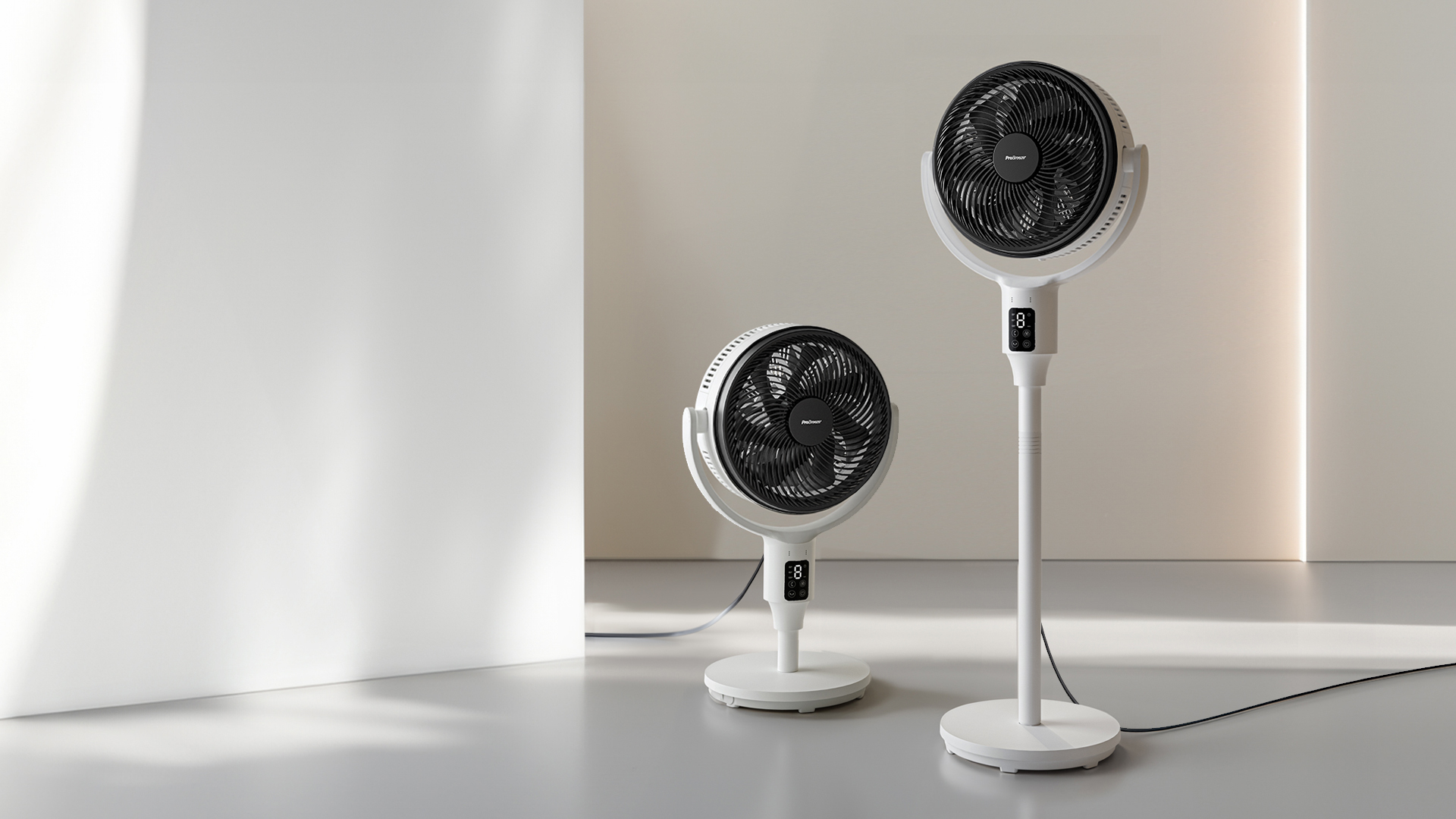 Pro Breeze AirFlo 43" Hybrid Pedestal Fan