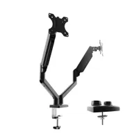Huanuo Dual Monitor desk mount with gas spring arms