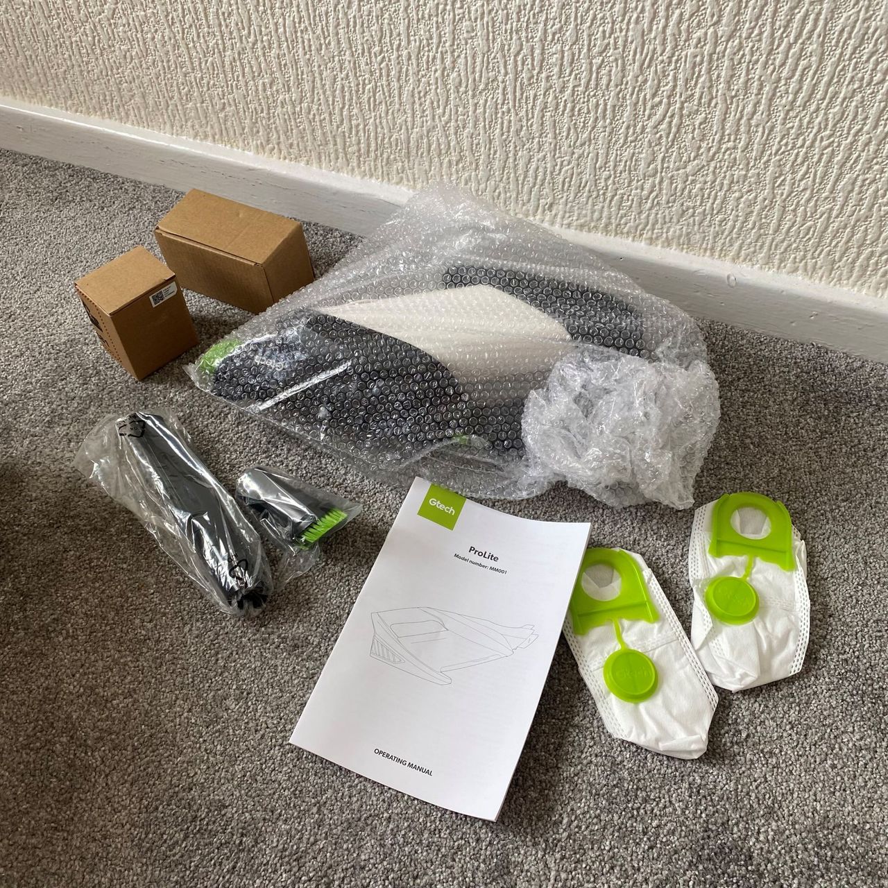 Gtech ProLite Handheld Bagged Vacuum - unboxed