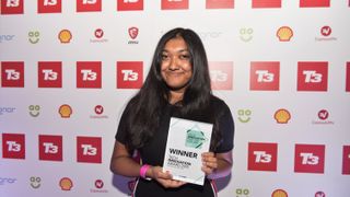 Amilah Choudhury picked up a £10,000 prize for her idea