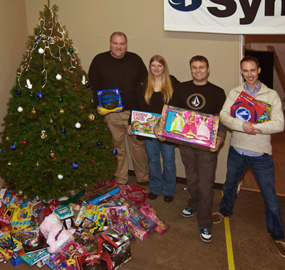 Symetrix Marks 23rd Year With Toys For Tots