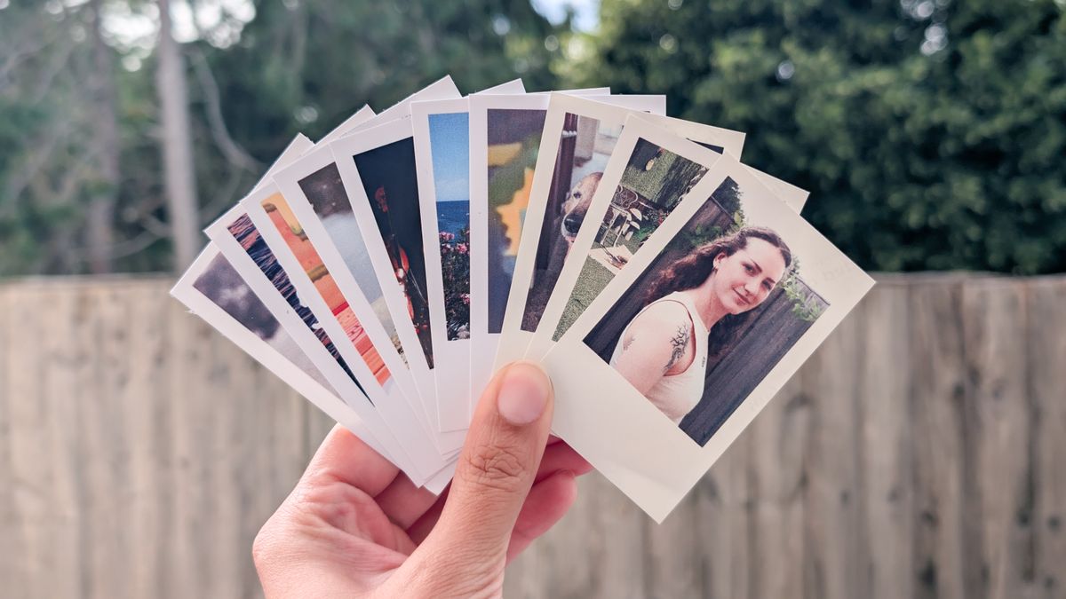 Prints created using the Inkwon Tag portable printer