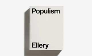 The cover of Populism is characteristically minimalist