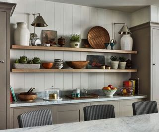 Kitchen shelving