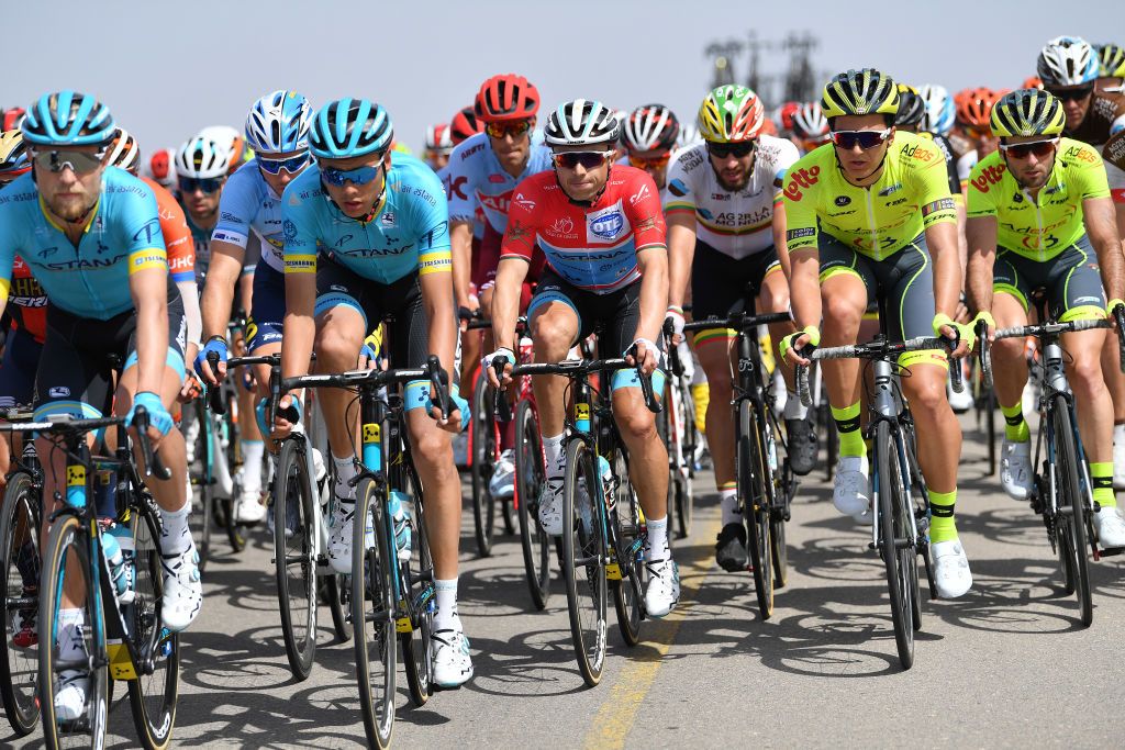 Astana protect their leader Alexey Lutsenko