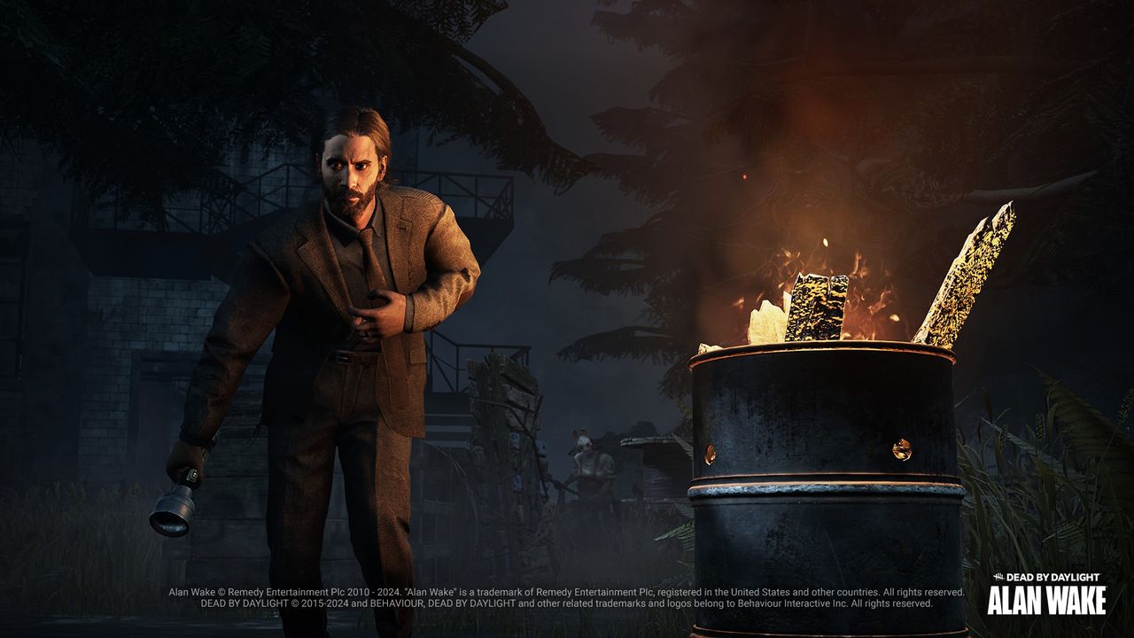 Dead by Daylight screenshot - Alan Wake in Dead by Daylight