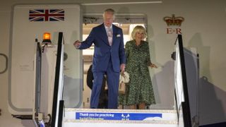 Prince Charles, Prince of Wales and Camilla, Duchess of Cornwall arrive to attend the The Commonwealth Heads of Government Meeting