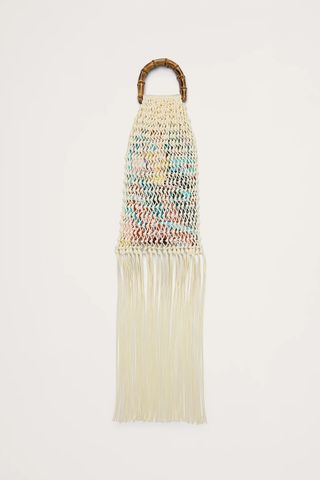 Waxed Cord Macramé Bag 