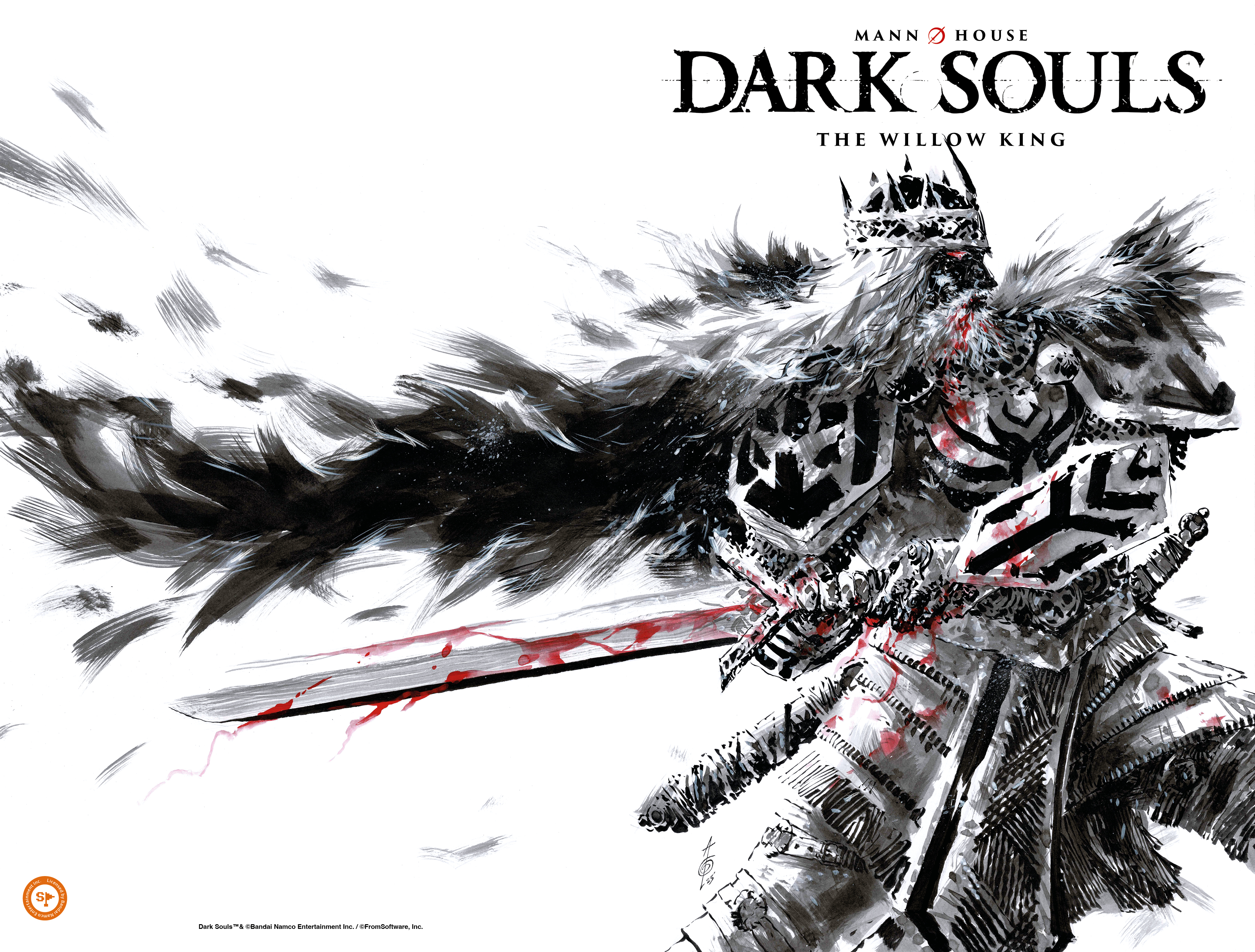 Новый комикс Dark Souls The Willow King — готическое возвращение в мир игры