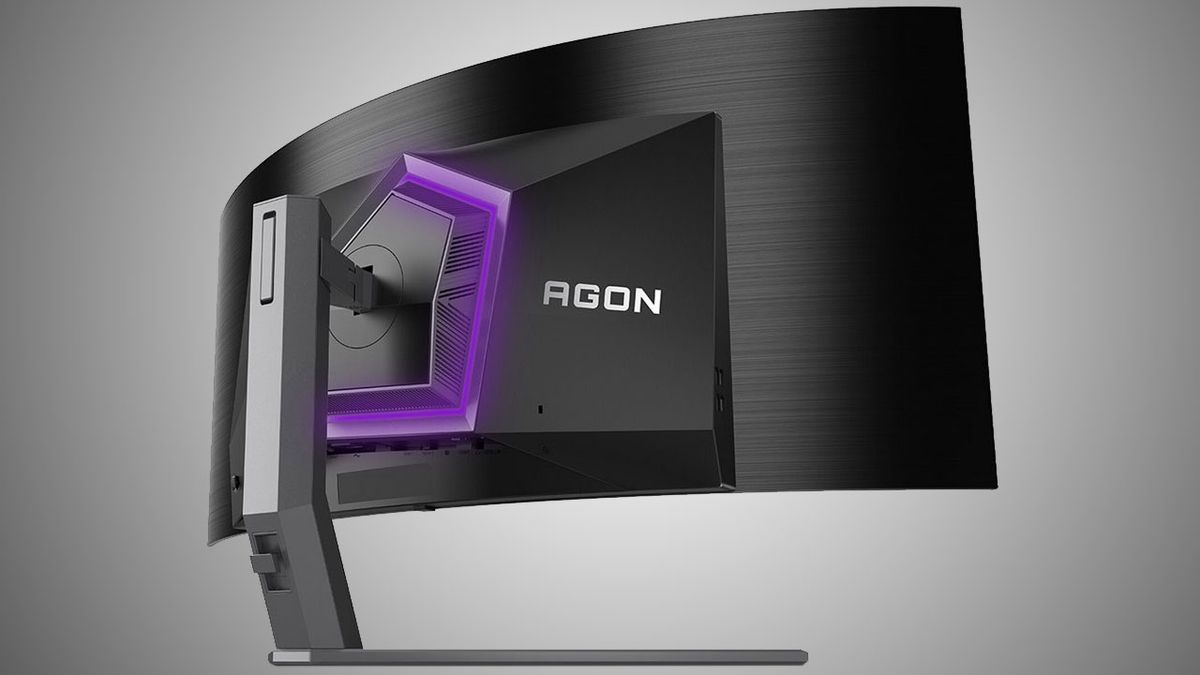 AOC's Latest Agon Gaming Monitor Has a 44.5-inch Curved OLED