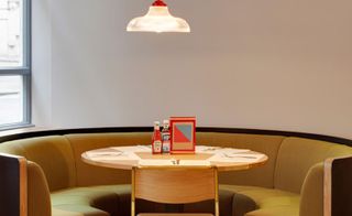 Inside Canteen Covent Garden restaurant — London, UK